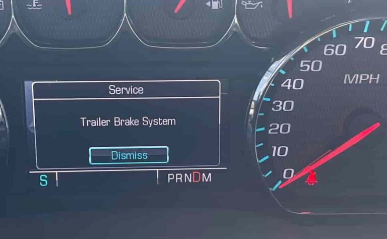 Silverado Service Trailer Brake System