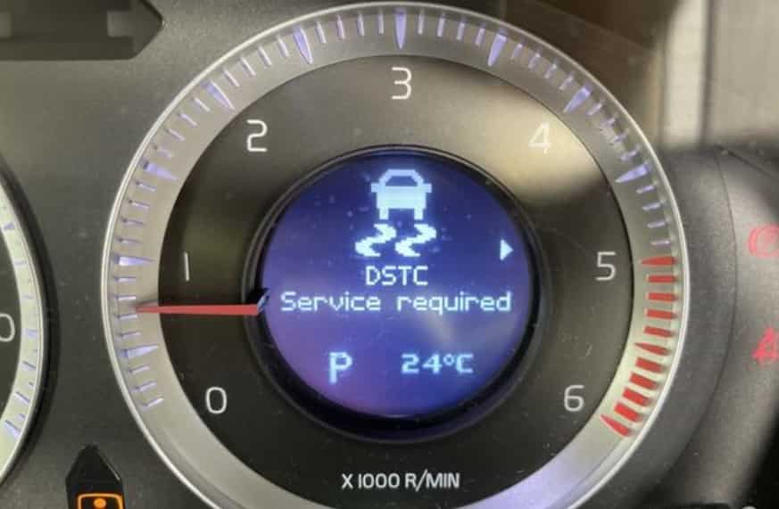 Volvo DSTC Service Required