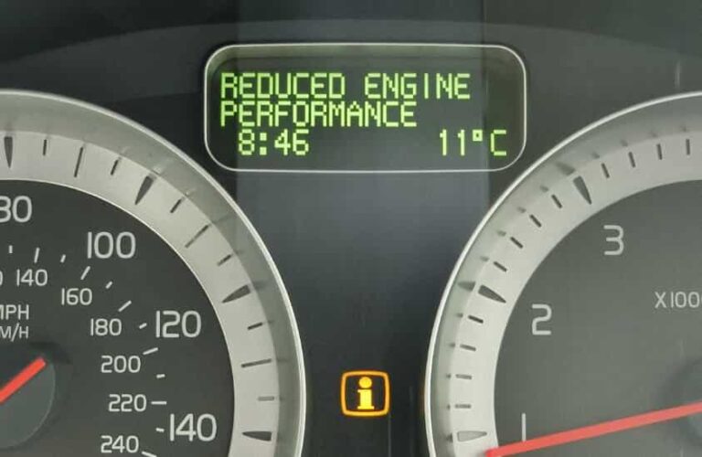 Volvo Reduced Engine Performance