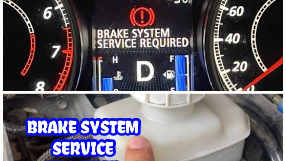 Brake System Service Required
