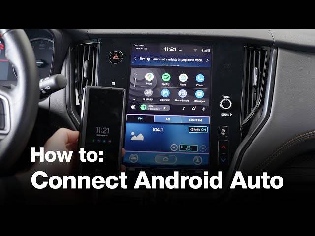 How to Connect Android Auto to Subaru