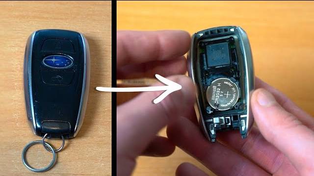How to Replace Subaru Key Fob Battery