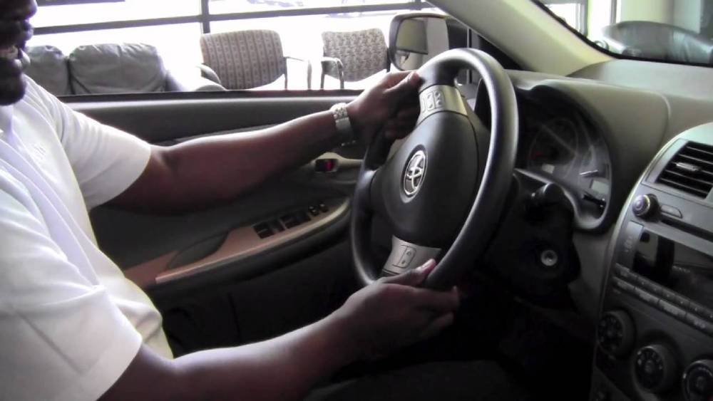 How to Unlock Steering Wheel Toyota Corolla