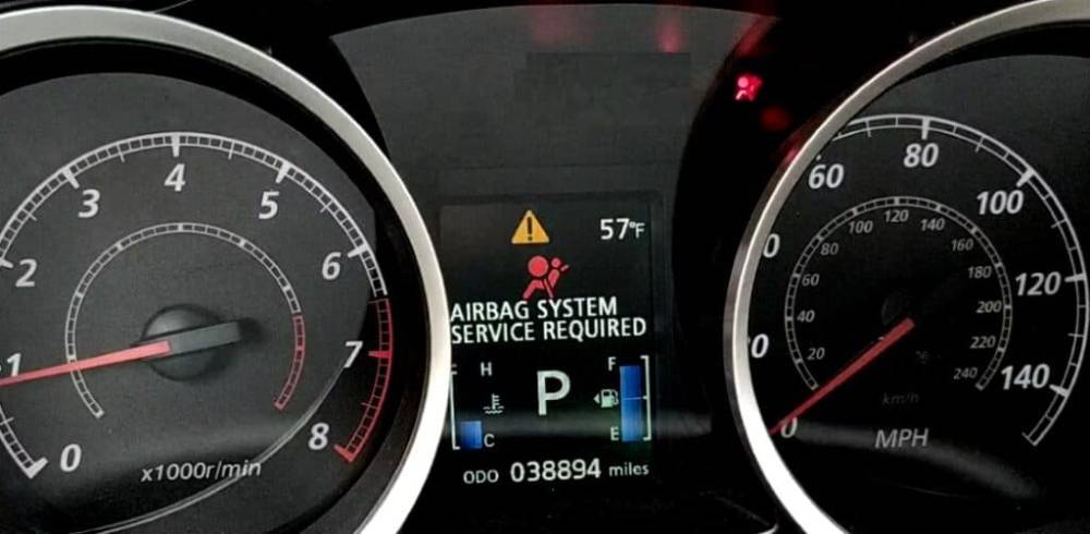 Mitsubishi Airbag System Service Required