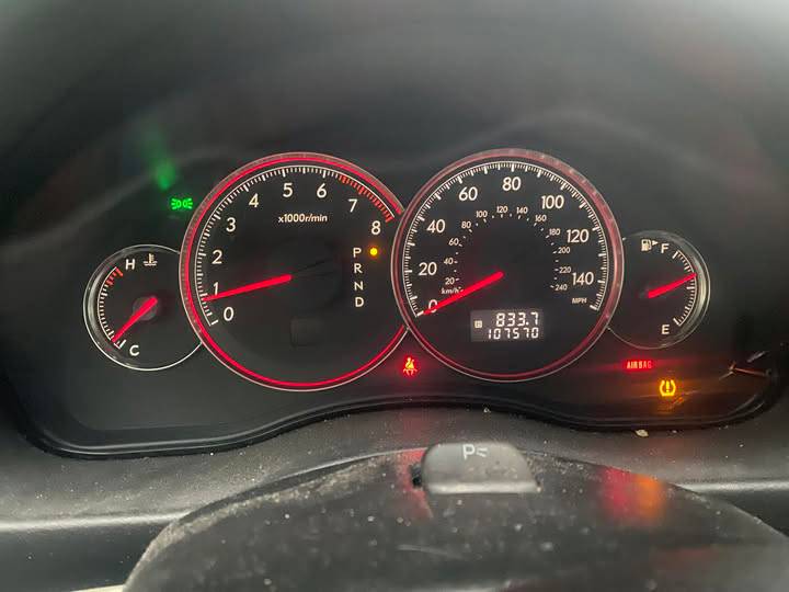 Subaru Airbag Light On