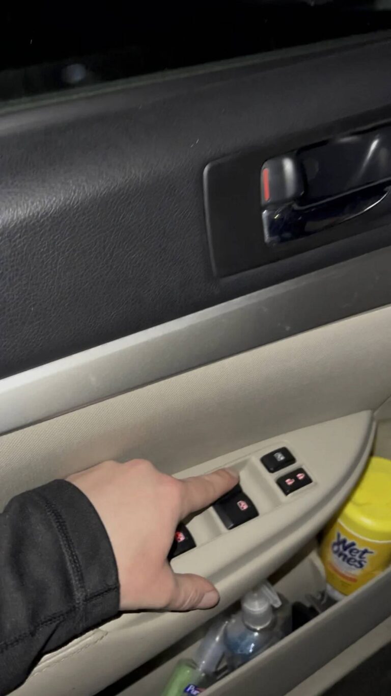 Subaru Driver Side Window Not Working
