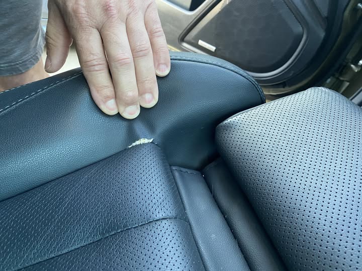 Subaru Leather Seat Repair
