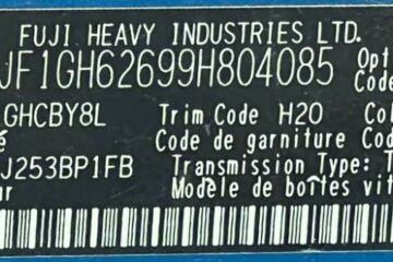 Subaru Paint Code Location: Where to Find Your Subaru Paint Code