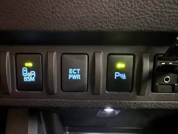 Toyota Blind Spot Monitor Reset