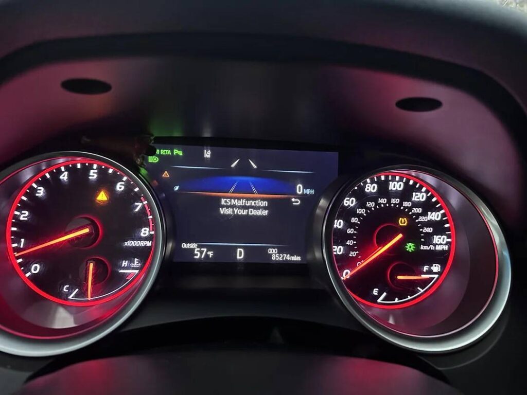 Toyota ICS Malfunction