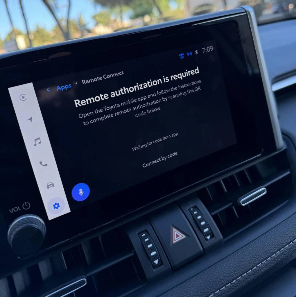 Toyota Remote Connect not working