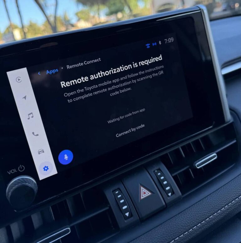 Toyota Remote Connect not working