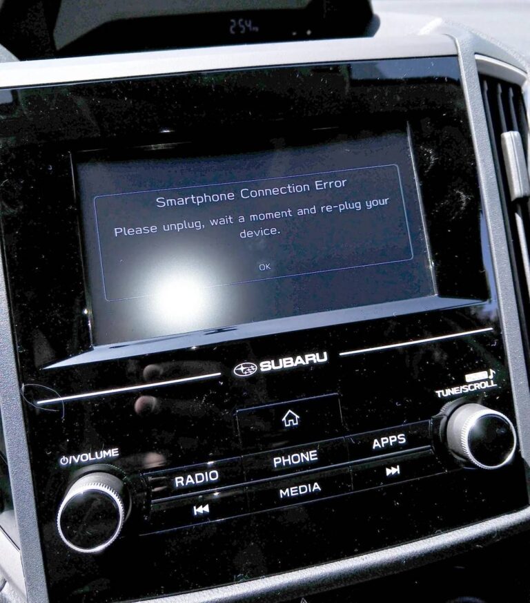 Why Your Subaru Android Auto Isn’t Working