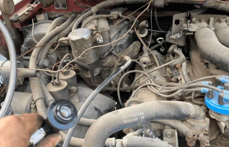 6.7 Powerstroke AC Recharge Port Location