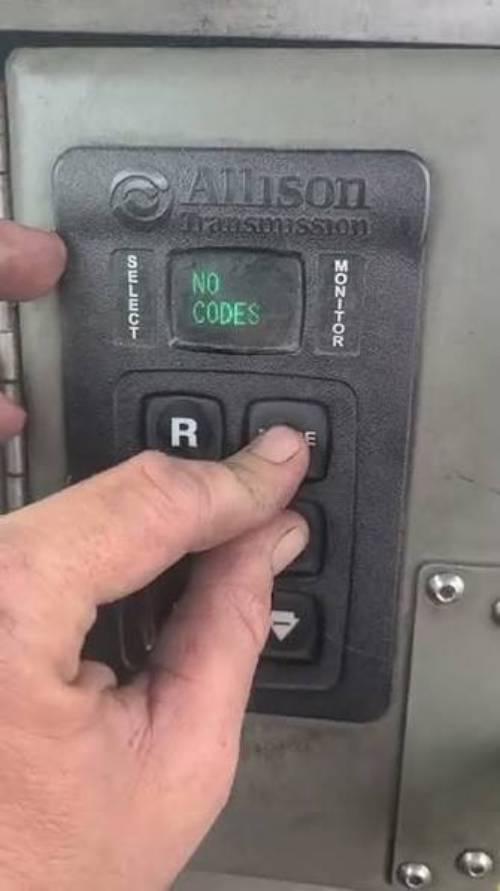 Allison Transmission Reset