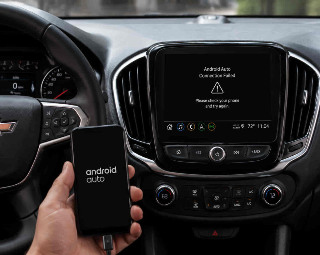 Chevrolet Android Auto Not Working