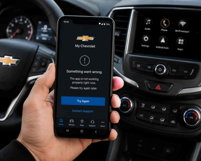 Chevrolet App Not Working on Android