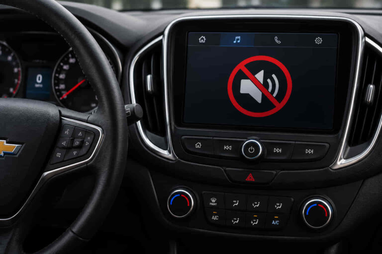 Chevrolet Audio Not Working