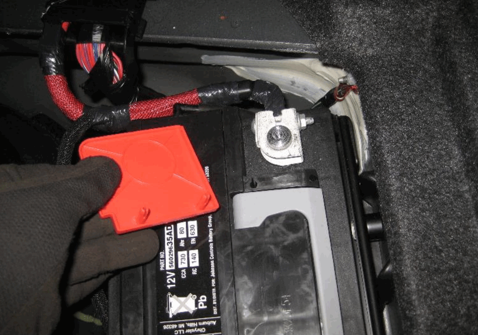 Dodge Charger Battery Location