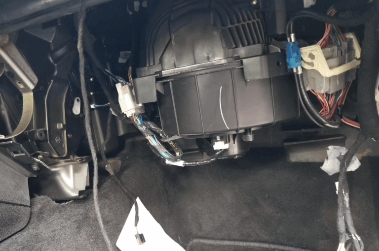 Dodge Charger Blend Door Actuator Location
