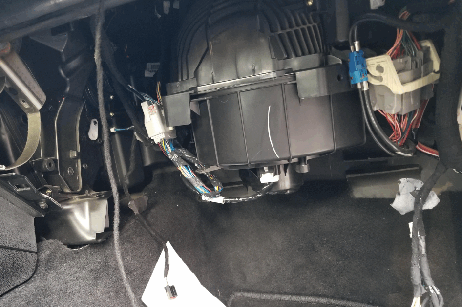 Dodge Charger Blend Door Actuator Location