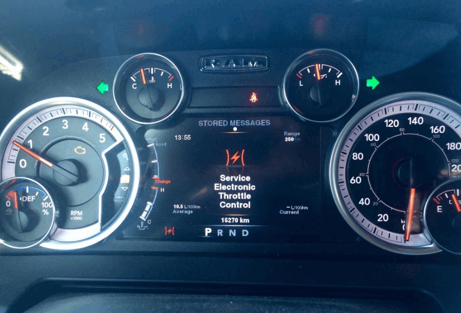 Dodge RAM Lightning Bolt Symbol Won’t Start