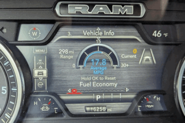 Dodge Ram 1500 Gas Mileage: MPG Guide