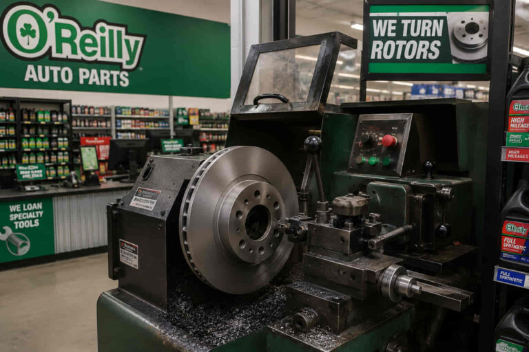 Does O’Reilly’s Turn Rotors