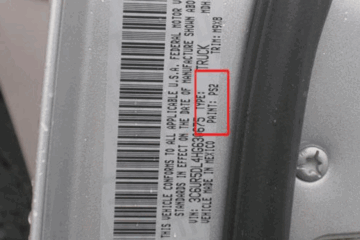 How to Find Your Dodge Paint Code