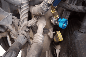 Ford F-150 AC Recharge Port Location Guide