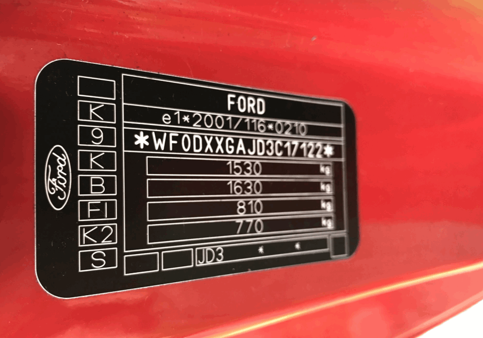 Ford Paint Code J7