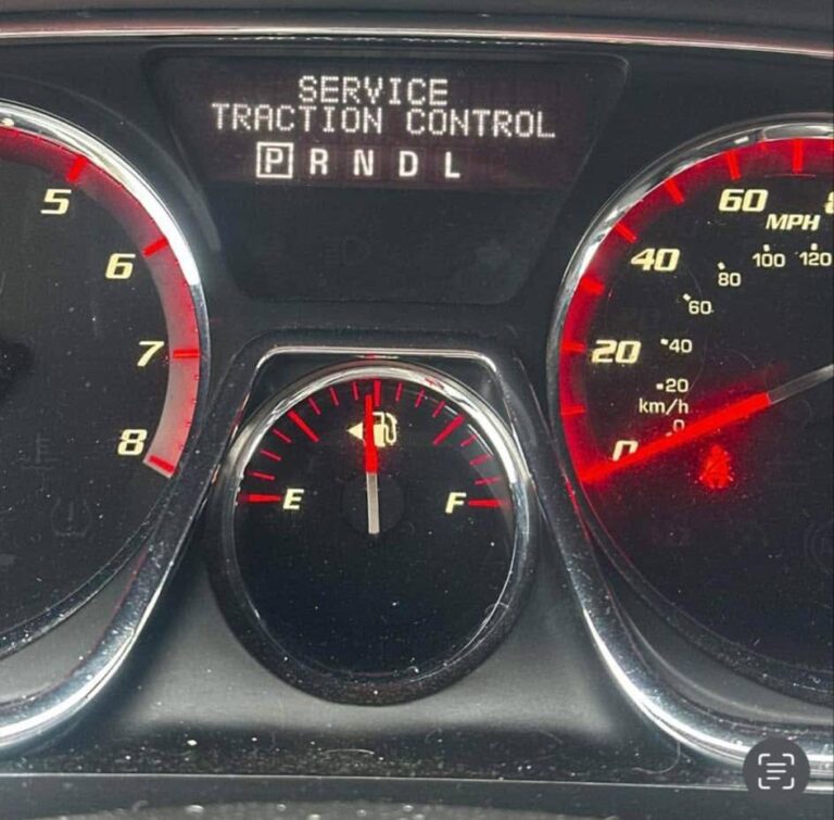 GMC Acadia Service Traction Control