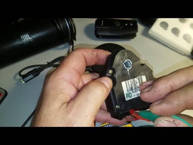 GMC Blend Door Actuator Reset