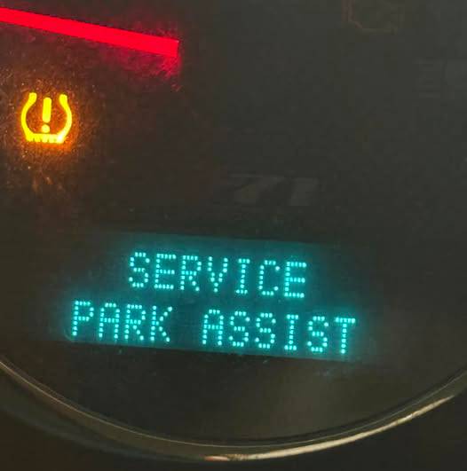 GMC Park Assist Not Working1