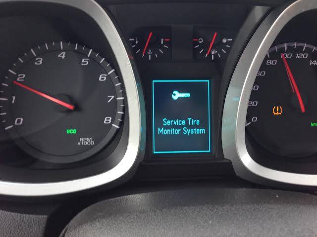 GMC Service Tire Monitor System Message