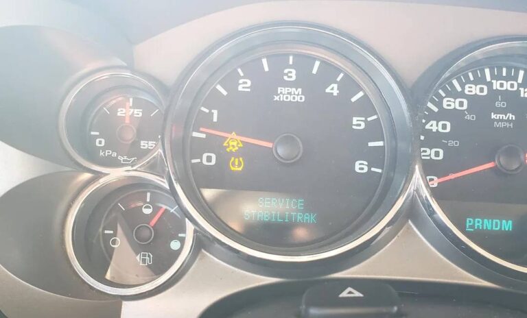 GMC Sierra Service StabiliTrak