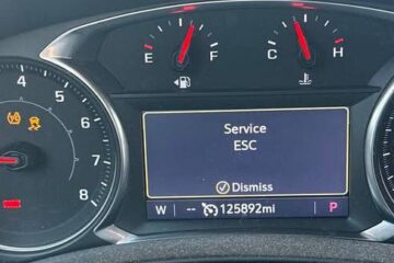 GMC Terrain Service ESC Message: Causes, Symptoms, Fixes & Repair Cost