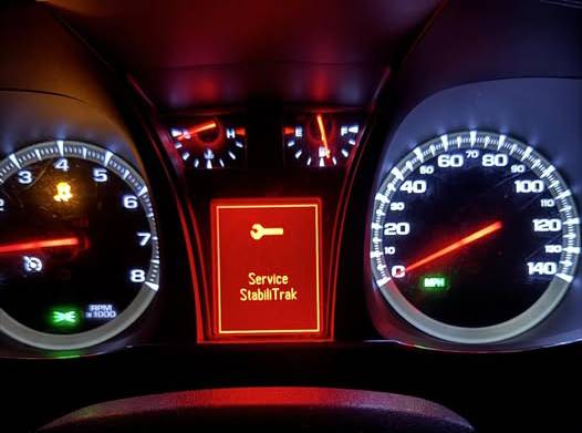 GMC Terrain Service StabiliTrak Message