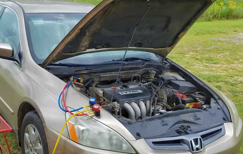 Honda Accord AC Compressor Replacement