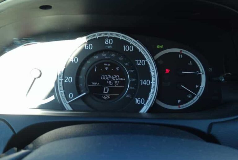 Honda Accord Airbag Light On