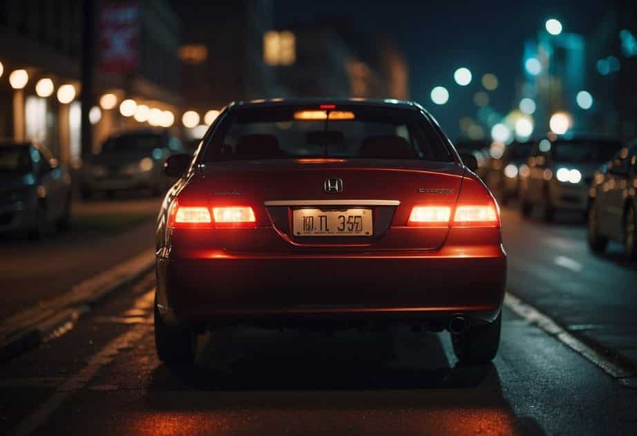 Honda Accord Brake Lights Stay On