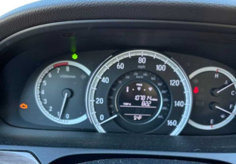 Honda Accord Drive Light Blinking