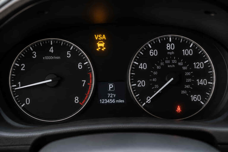 Honda Accord VSA Light
