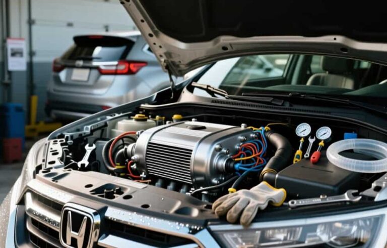 Honda CR-V AC Compressor Replacement