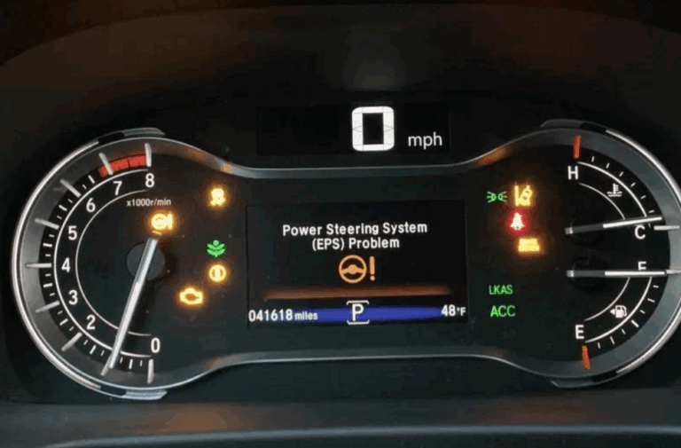 Honda CRV Electric Power Steering Problems