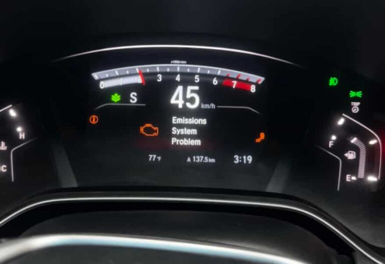 Honda CRV Emissions System Problem