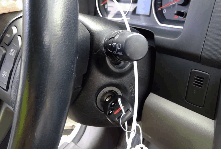Honda CRV Key Stuck in Ignition