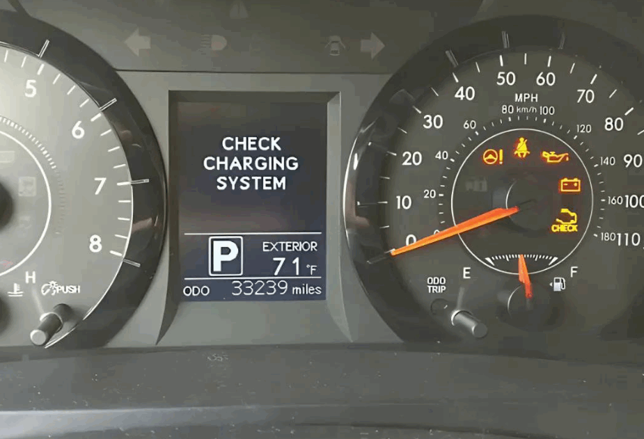 Honda Check Charging System Problem