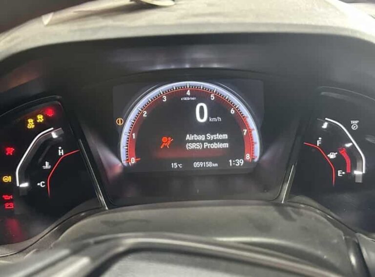 Honda Civic Airbag Light On