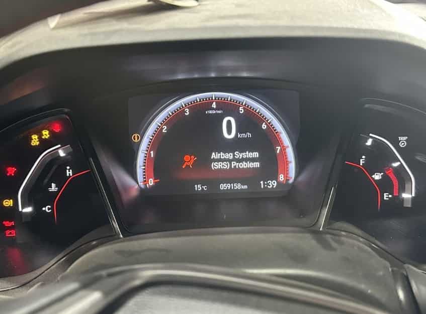Honda Civic Airbag Light On